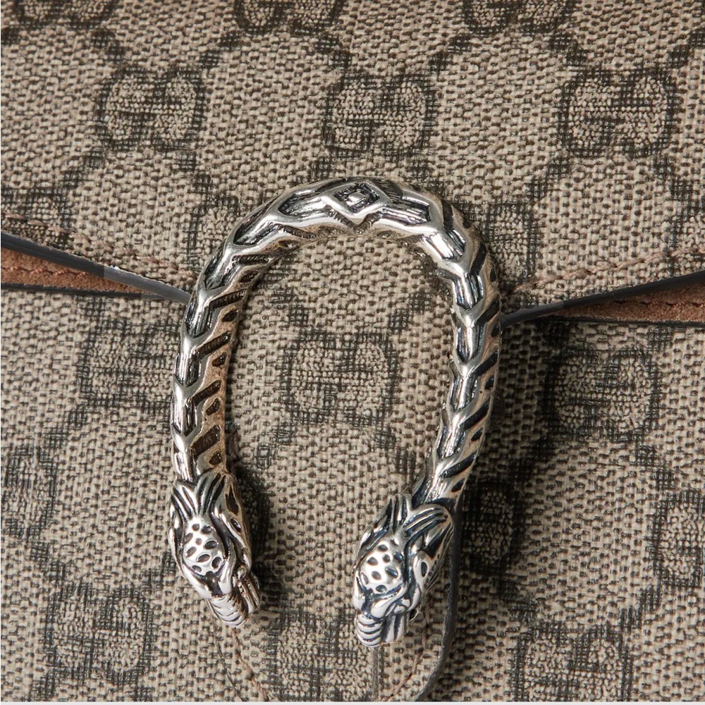 Gucci Deionysus Tan and Silver Crossbody Bag - Picture 4 of 5
